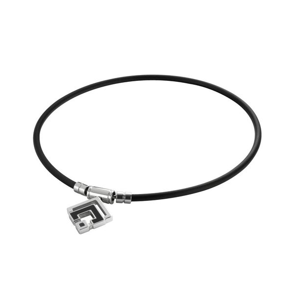 Colantotte Tao α Aran Necklace, Silver, Medium