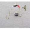 12 EA CRAPPIE RIG CAPPS & COLEMAN STYLE DOUBLE HOOK 1/4 OZ FROM LINDY