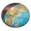 1 x Round MDF Magnet - Globe Sphere Earth Planet Map 21614