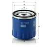 Original MANN-FILTER Oil filter W 712/9 – For Passenger Cars