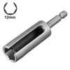 uxcell 12mm Nut Driver, 1/4" Quick-Change Hex Shank Slotted Drill Bit Socket Wrench Tool, 3 Inch Length
