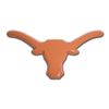 Texas UT Longhorns Metal Auto Emblem (Orange)