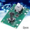 2Pcs Solar Lamp Circuit Board,Solar Lamp String Controller Module,Light Control Switch with 8 Kinds Light Mode and Switch 1 2V