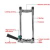 Adjustable Angle Drill Holder, Multi Function Adjustable Angle Drill Holder Stand Positioning Bracket for Electric Drill, Power Tool Stands