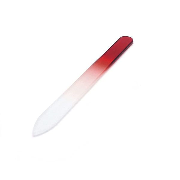 Crystal Nail File, Beauty Double Sided Nail File, Manicure Pedicure File, Trim and Keep Nail Smooth, No More Knurled Edges