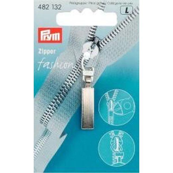 Prym 482132 Zip Metal Silver One Size