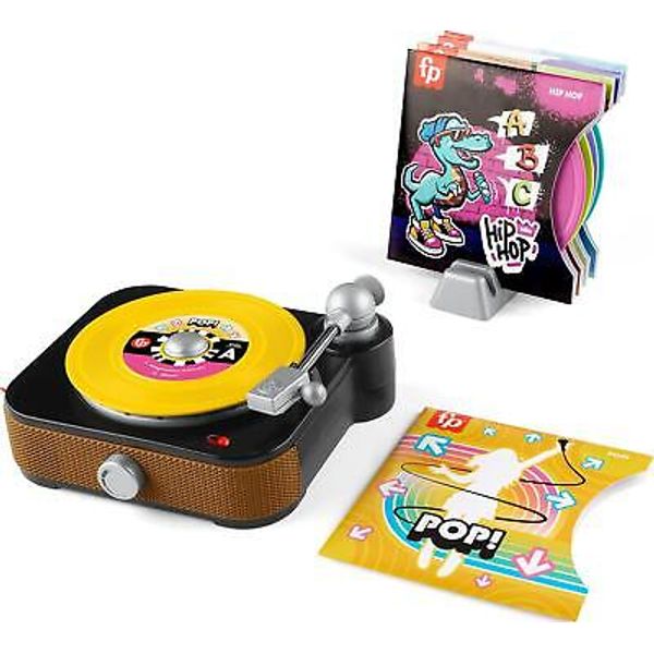 Fisher-Price Musical Toy, Rockin Record Player For Preschool Pretend Play For 3+