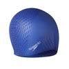 Speedo Unisex Bubble Active+ SwiMing Cap | Textured Design, Hapuna Blue, One Size