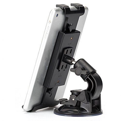 Heavy Duty Car Mount Dash Windshield Tablet Holder Stand for Microsoft Surface Pro 3 - NABI 2 - NABI Jr 5 - NABI XD 10.1" - Nokia Lumia 2520 - US Cellular LG G Pad F 8.0