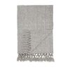 Catherine Lansfield Wilson Plain Chenille, 130x170 cm, Blanket Throw, Grey
