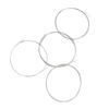 8Pcs Mandolin Strings Silver,Mandolin Strings Kit Mandolin Strings Plated Copper Alloy Strings Replacement Clear Beautiful Timbre Mandolin String Set Mandolin Accessories
