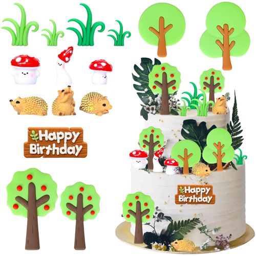 12-Pack Glitter Silver Birthday Centerpiece Sticks - Double Sided Table Decorations With Stands