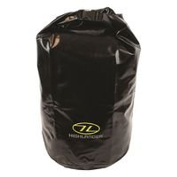 DRYBAG, TRI LAMINATE PVC, MEDIUM, BLACK CS111-BK By HIGHLANDER
