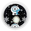 Sticker for FreeStyle Libre 3 Sensor 2x Polar Bear myDili Diabetes