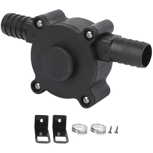Tiardey Portable Electric Drill Pump Water Transfer Drill Pump Kit