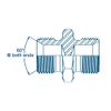1/2 BSP x 3/4 BSP M/M RESTRICTOR Blank