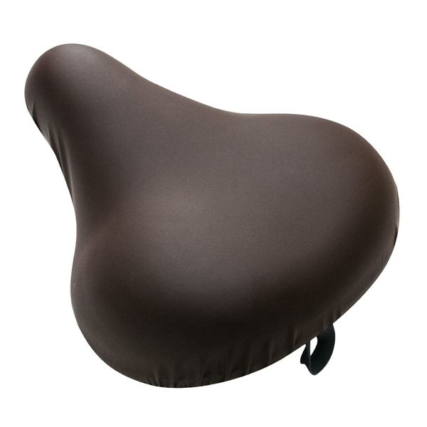 Saddle Cover, For Electric Bicycles, Large Saddle Cover, Bread Cap, BIG, Solid, Black, Brown, Waterproof (Brown)