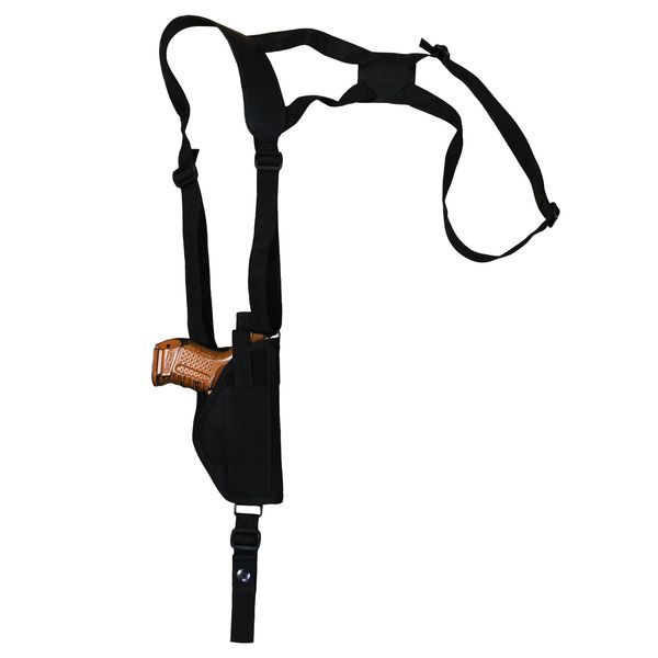 Barsony Vertical Shoulder Holster for Taurus TX22 Right