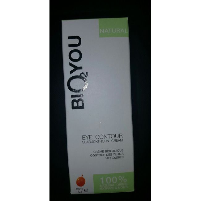 BIO2 YOU NATURAL EYE CONTOUR SEABUCKTHORN CREAM NIB RARE!! AUTHENTIC!! 1 oz. NIB