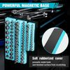 DURATECH 6PC Magnetic Socket Organizer Set 1/4" 3/8" 1/2" Socket Tray SAE Metric