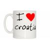 I Love Heart Croatia Mug