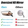 PhieeSeriy 360°Adjustable Bicycle Mirror - HD Universal Mirror for Mountain, Road, E-Bikes (Left Square)