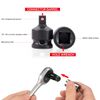 Sukudon Impact Socket Adaptor Set, Socket Wrench Adapters, 6 Pcs Reducer Adapter for Converter Socket Set 1/4" 3/8" 1/2" 3/4"