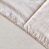 Jemiipee Double Fitted Sheet Beige Tropical Leaves Pattern, 30 cm Deep Pocket, Soft Microfiber Botanical Fitted Bed Sheets