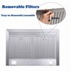 30 inch Wall Mount Range Hood Kitchen Vent Touch Control Stainless Steel New