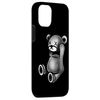 iPhone 14 Broken Teddy Bear Blackwork Case