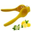 IMUSA Lime or Lemon Manual Squeezer, Citrus Juicer for Max Extraction, Yellow