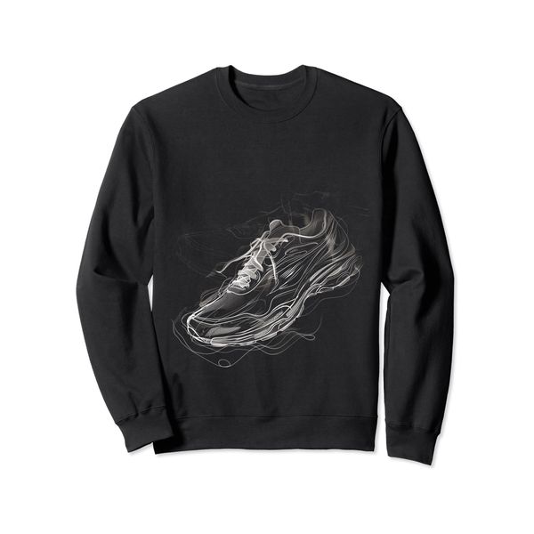 Running Shoes Vector Sweatshirt