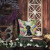 Caroline's Treasures Spring Path Throw Pillow, 14Hx14W, Poodle 6693