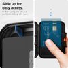 [Spigen] Lock Fit MagFit Card Wallet, black