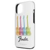 iPhone 13 Fender Multicolor Rainbow Stratocaster Rock Guitars Smartphone Case