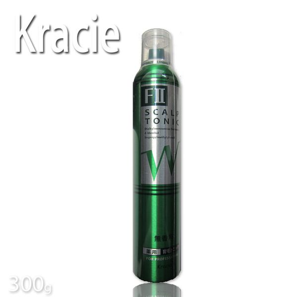 Kracie Medicated Keikanro II Hair Growth Tonic (W) 300g Hair growth, hair growth promotion, hair loss prevention, hair growth, hair nourishment, double menthol blend, fragrance-free, professional beauty salons, beauty salon specialty stores, small gift, g