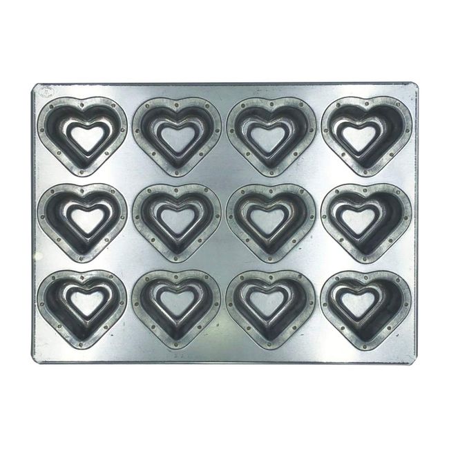 Matsunaga Seisakusho MS26 Silicone Treated Silver Double Heart Top Plate 12P