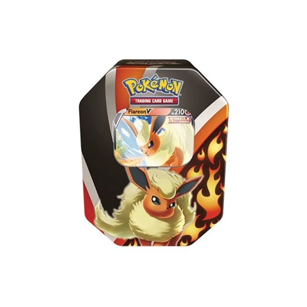 Pokemon TCG: 2021 Fall Eevee Evolutions Flareon V Tin