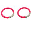Set: 2 pieces bite alarm ring red + Petri Heil sticker.