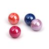 100 Round AB Multicolor Acrylic Beads 14mm Diameter with 1.9mm Hole