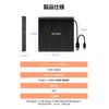 CD DVD Drive, External Quiet, DVD Player, External DVD Drive, USB 3.0 & Type-C Connection, Read/Write, CD Player, Bus Powered, External CD Drive, Lightweight, Thin, Optical Drive, External CD Drive,