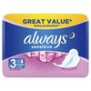 Always Sensitive Ultra Night Pads, 10 Pads