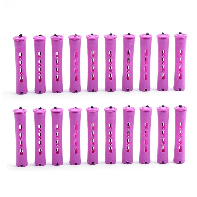 20 Stück Lockenwickler Curler Haar Roller Locken Curler für Damen Männer und Kinder Haar-Styling-Tools für Langes Mittellanges Haar