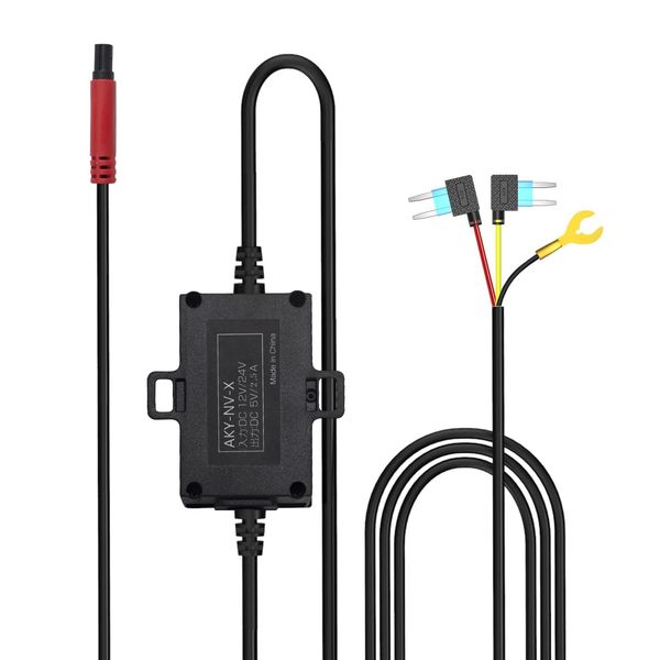 AKY-NV-X Night Vision System Dash Cam Constant Power Cable Parking Surveillance
