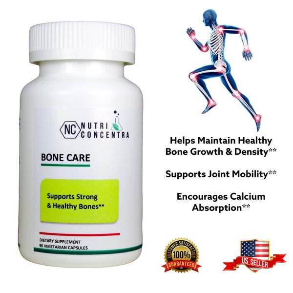 Promote Bone Density, Micronutrients Formula For Bones, Bone Restore, 90 caps.