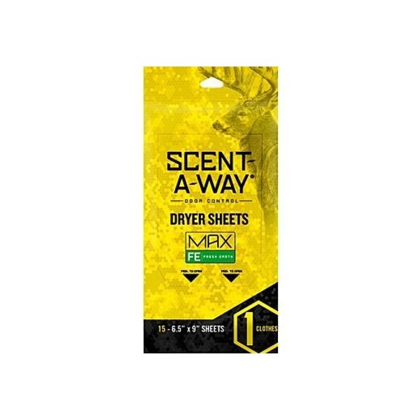 Hunters Specialties Saw Dryer Sheets Earth Max Oderless Elimination - HS-07708