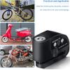 Metal Motorcycle Lock with 110 dB Alarm & Carry Pouch - Ultimate Security