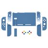 eXtremeRate DIY Replacement Shell Buttons for Nintendo Switch, Mint Green Back Plate for Switch Console, Custom Housing with Full Set Buttons for Joycon Handheld Controller [Only Shell, NO Console]