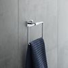 Duravit Towel Ring, Silver