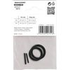 BOSCH Impact Wrench Socket Set, Insertion Angle Diameter: 0.25 inches (6.35 mm) Pin & Ring Set